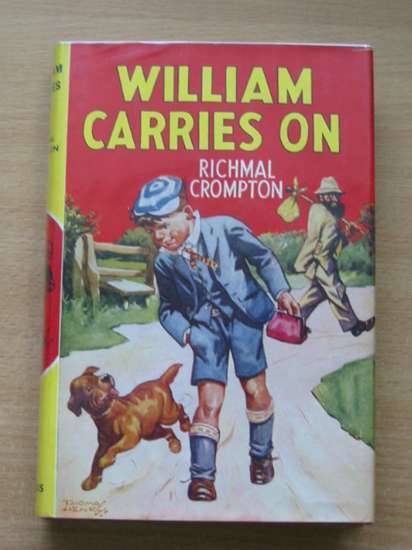 Cover of WILLIAM CARRIES ON by Richmal Crompton