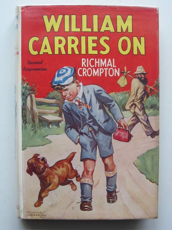 Cover of WILLIAM CARRIES ON by Richmal Crompton