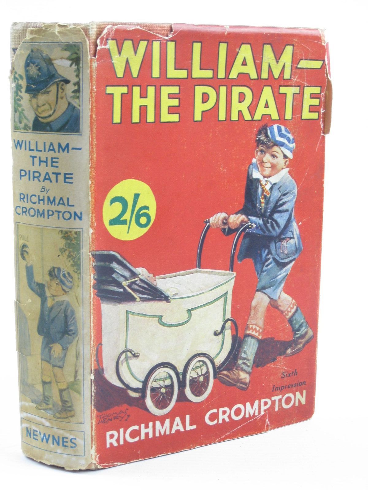 Cover of WILLIAM-THE PIRATE by Richmal Crompton