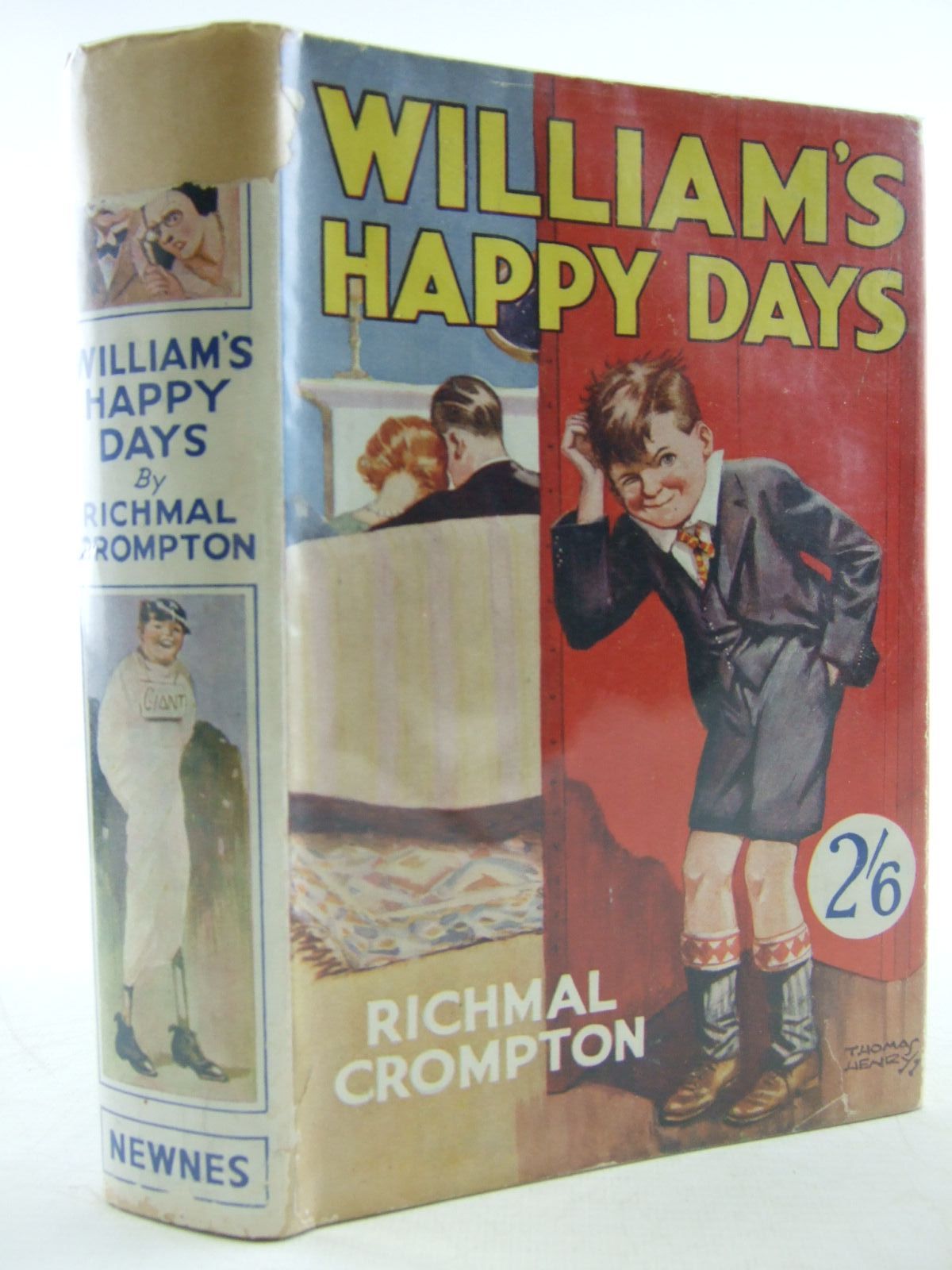 Cover of WILLIAM'S HAPPY DAYS by Richmal Crompton