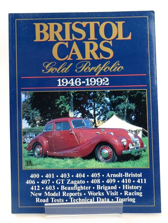 Cover of BRISTOL CARS GOLD PORTFOLIO 1946-1992 by R.M. Clarke