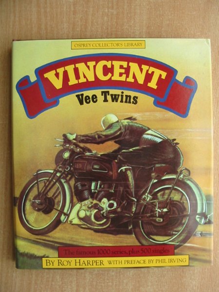 Cover of VINCENT VEE-TWINS (OSPREY COLLECTOR'S LIBRARY) by Roy Harper