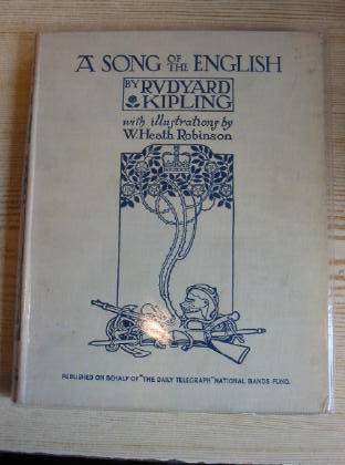 Cover of A SONG OF THE ENGLISH by Rudyard Kipling