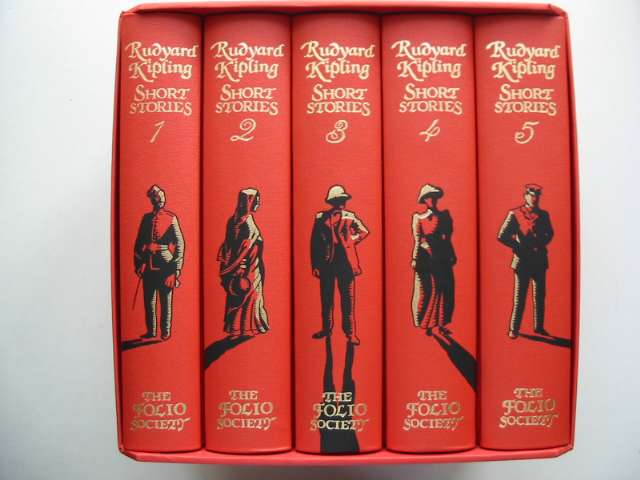 Cover of RUDYARD KIPLING COLLECTED SHORT STORIES (5 VOLUMES) by Rudyard Kipling; Andrew Lycett