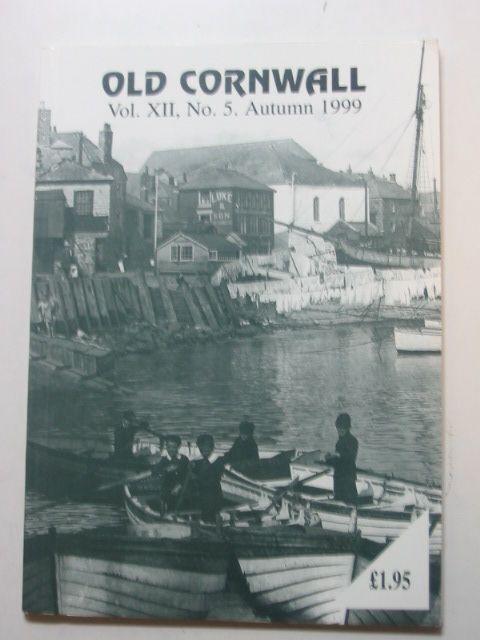 Cover of OLD CORNWALL VOL. XII No. 5 AUTUMN 1999 by Terry Knight