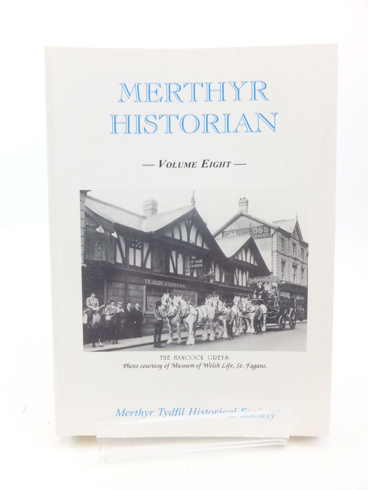 Cover of MERTHYR HISTORIAN VOLUME EIGHT by T.F. Holley