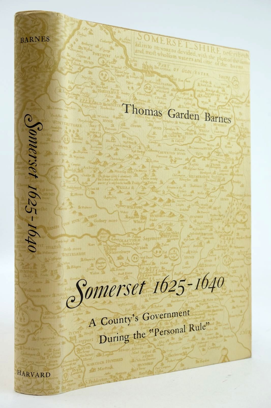 Cover of SOMERSET 1625-1640 by Thomas Garden Barnes