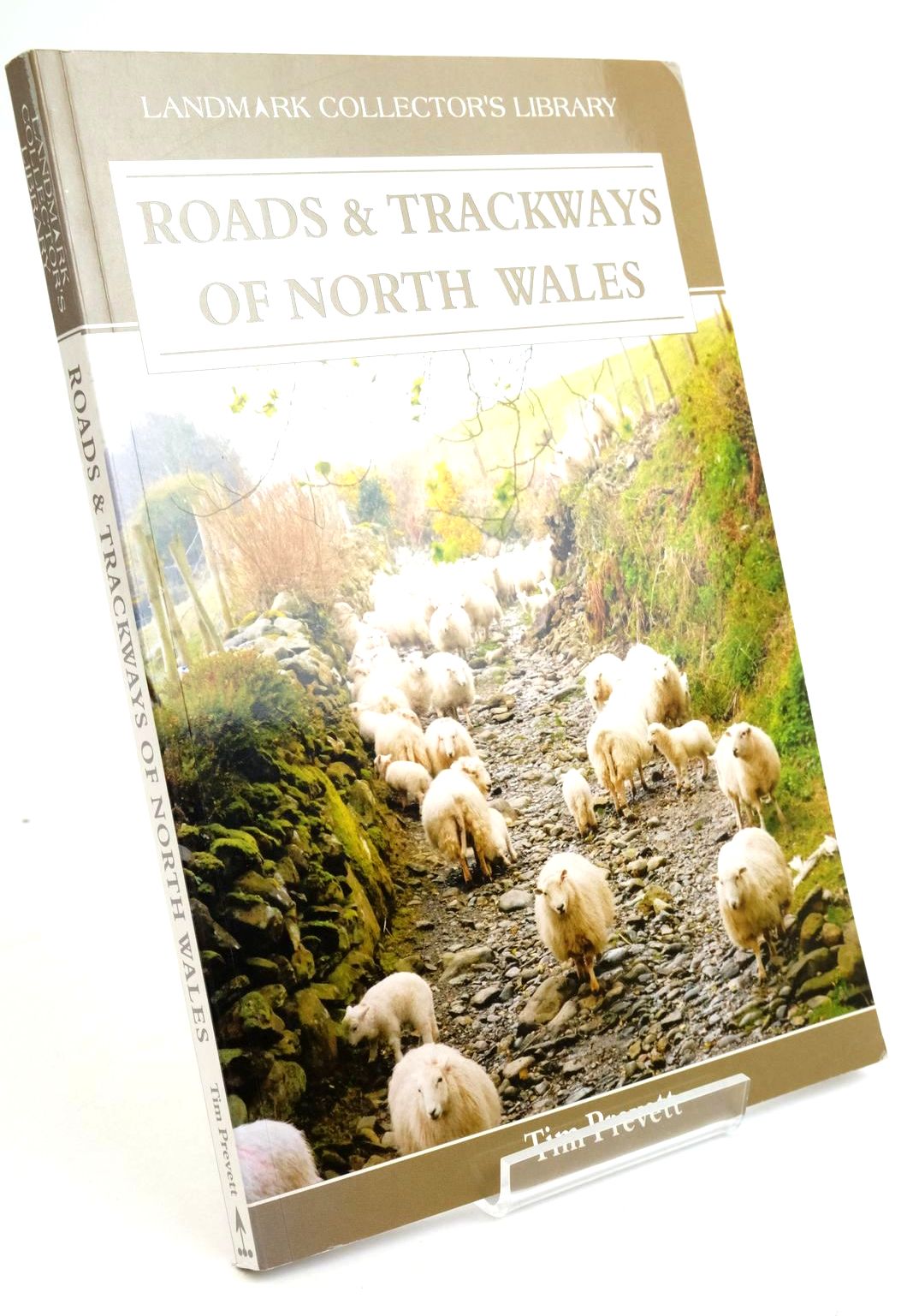 Cover of ROADS &amp; TRACKWAYS OF NORTH WALES by Tim Prevett