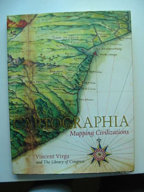 Cover of CARTOGRAPHIA: MAPPING CIVILIZATIONS by Vincent Virga