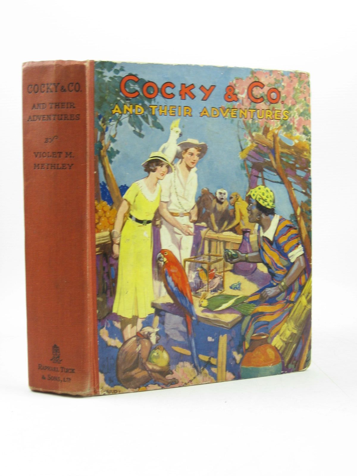 Cover of COCKY AND CO AND THEIR ADVENTURES by Violet M. Methley