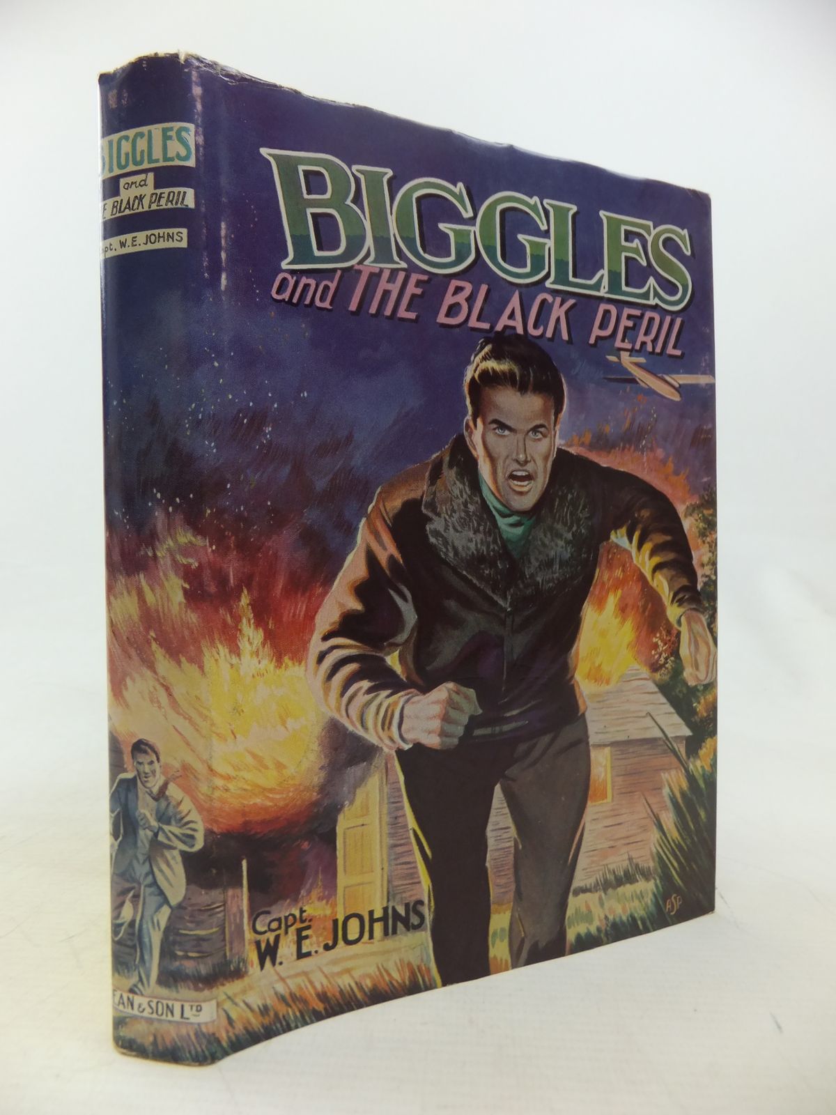 Cover of BIGGLES AND THE BLACK PERIL by W.E. Johns