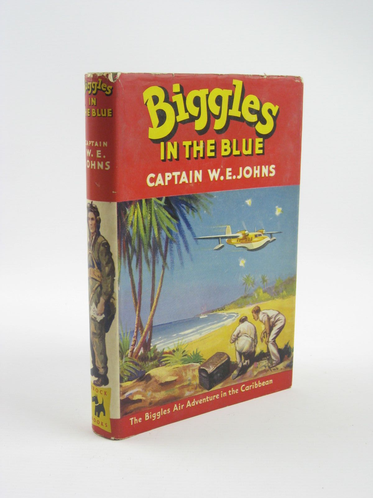 Cover of BIGGLES IN THE BLUE by W.E. Johns