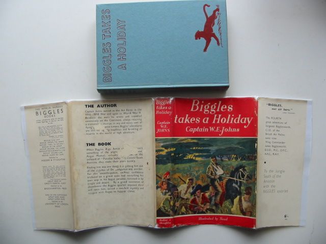 Cover of BIGGLES TAKES A HOLIDAY by W.E. Johns