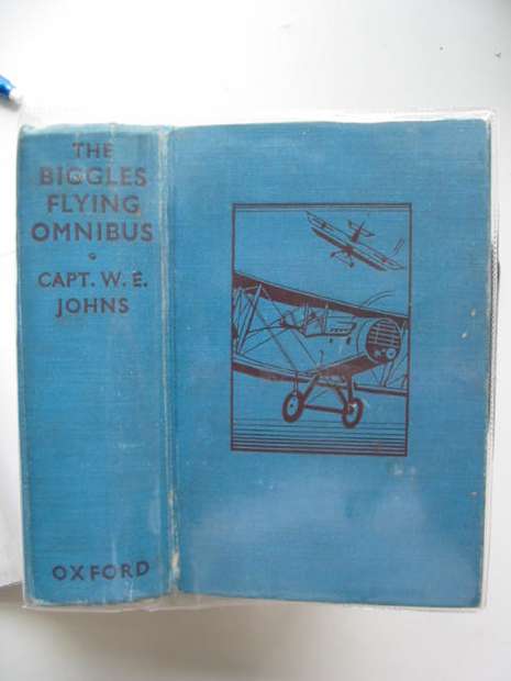 Cover of THE BIGGLES FLYING OMNIBUS by W.E. Johns