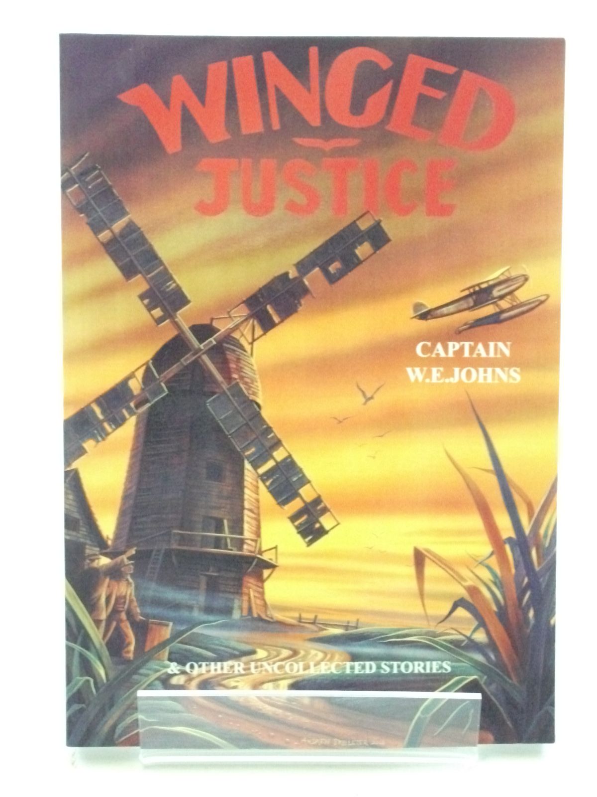 Cover of WINGED JUSTICE AND OTHER UNCOLLECTED STORIES by W.E. Johns