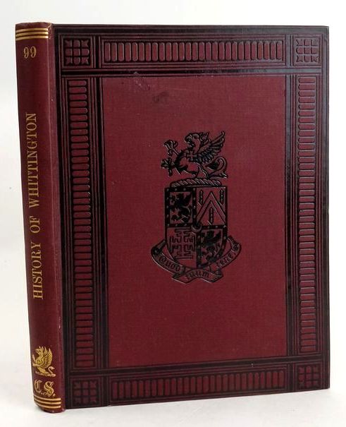 Cover of A HISTORY OF WHITTINGTON by W.H. Chippindall