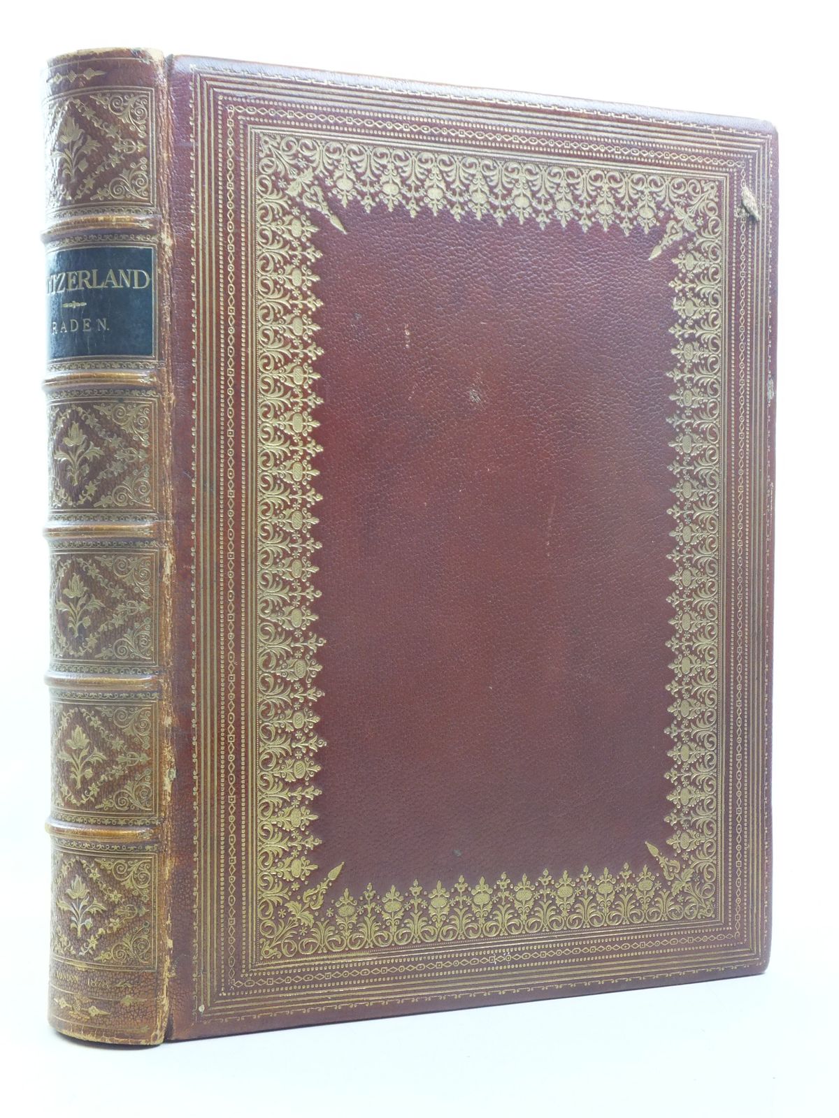 Cover of SWITZERLAND: ITS MOUNTAINS AND VALLEYS by Woldemar Raden