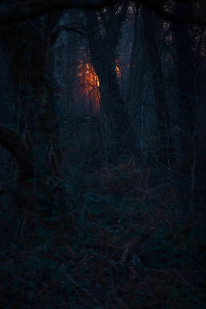 Sunset on Offa's Dyke