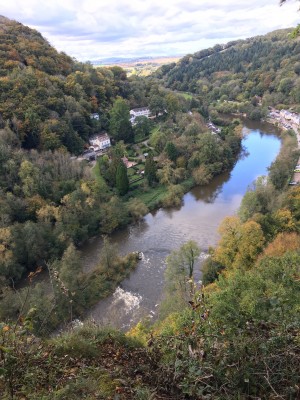 Beautiful Symonds Yat - 15 miles up the Wye from Tintern