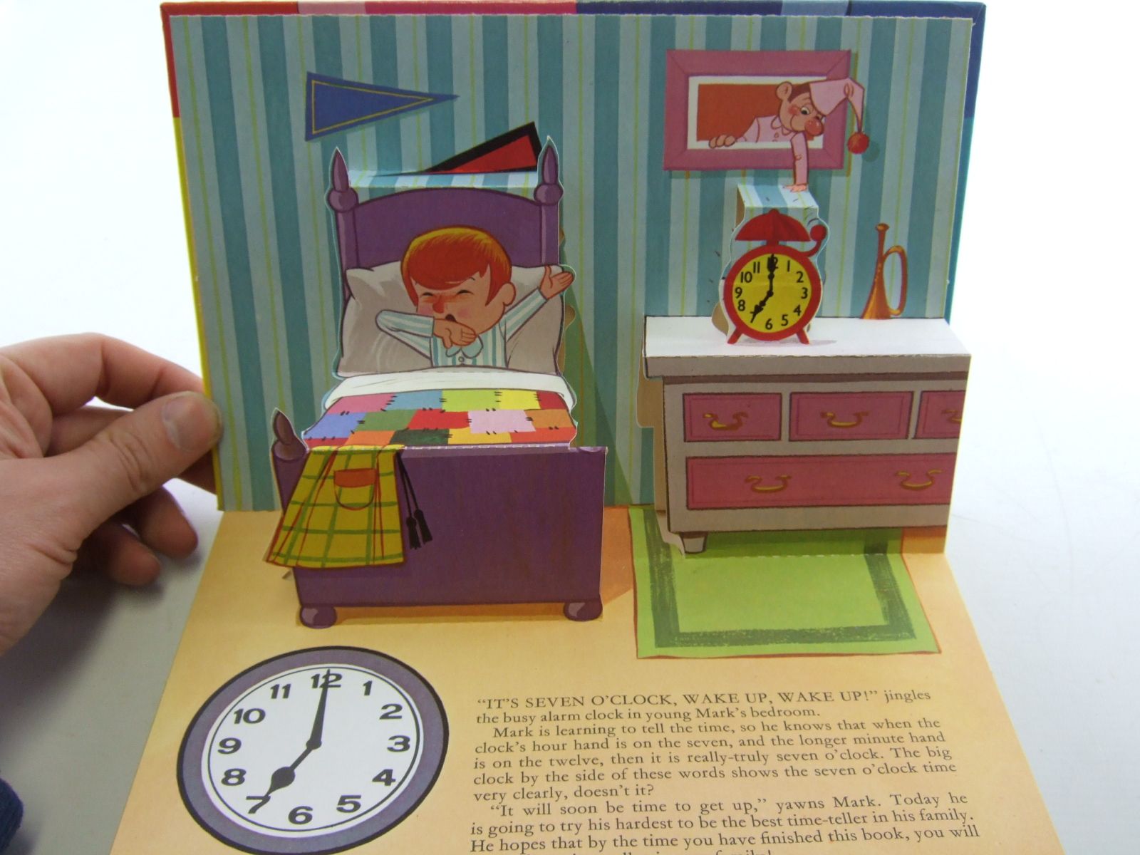 Photo of DEAN'S TELL THE TIME POP-UP BOOK published by Dean & Son Ltd. (STOCK CODE: 1107590)  for sale by Stella & Rose's Books