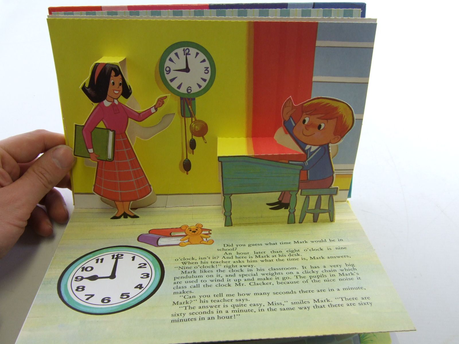Photo of DEAN'S TELL THE TIME POP-UP BOOK published by Dean & Son Ltd. (STOCK CODE: 1107590)  for sale by Stella & Rose's Books