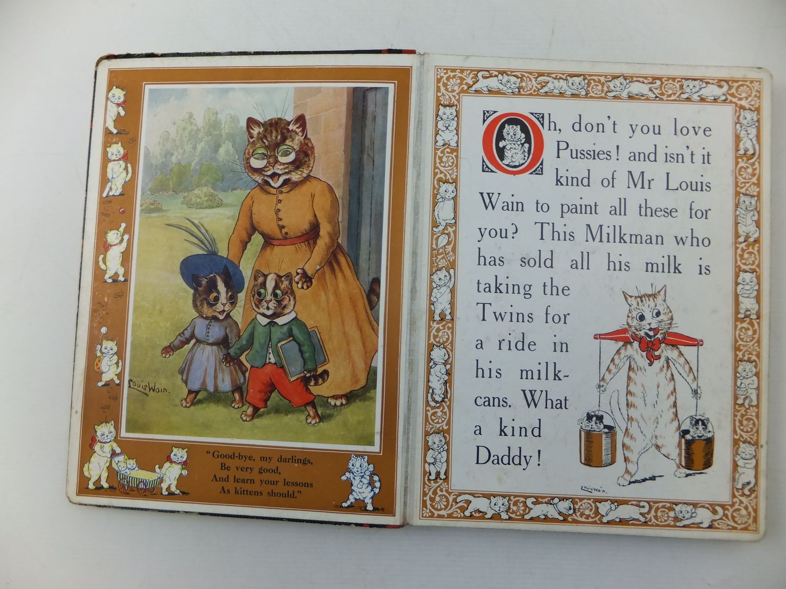 Photo of SOMEBODY'S PUSSIES written by Wain, Louis illustrated by Wain, Louis published by Raphael Tuck & Sons Ltd. (STOCK CODE: 1108626)  for sale by Stella & Rose's Books
