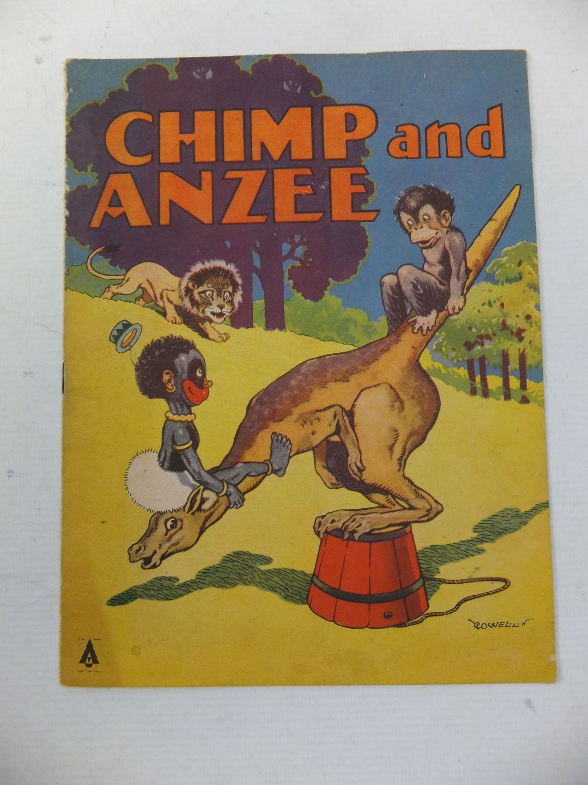 Photo of CHIMP AND ANZEE illustrated by Cowell, published by Amex Company Ltd. (STOCK CODE: 1108888)  for sale by Stella & Rose's Books