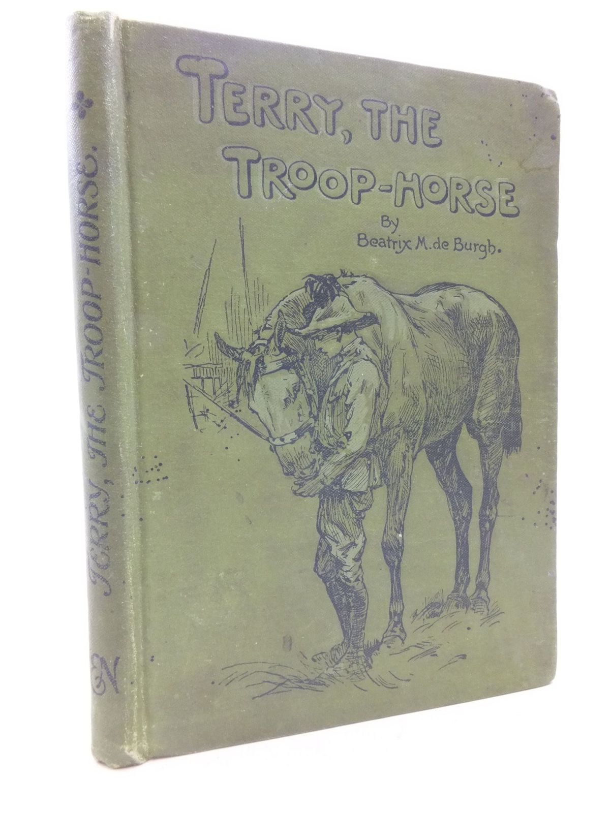 Photo of TERRY, THE TROOP-HORSE written by De Burgh, Beatrix illustrated by Hardy, E. Stuart published by Ernest Nister (STOCK CODE: 1108925)  for sale by Stella & Rose's Books