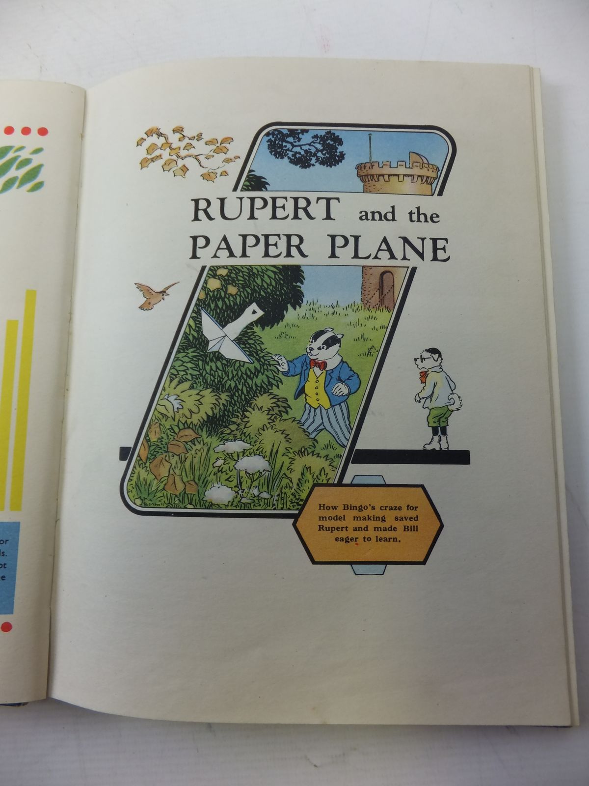 Photo of RUPERT ANNUAL 1950 - ADVENTURES OF RUPERT written by Bestall, Alfred illustrated by Bestall, Alfred published by Daily Express (STOCK CODE: 1109456)  for sale by Stella & Rose's Books
