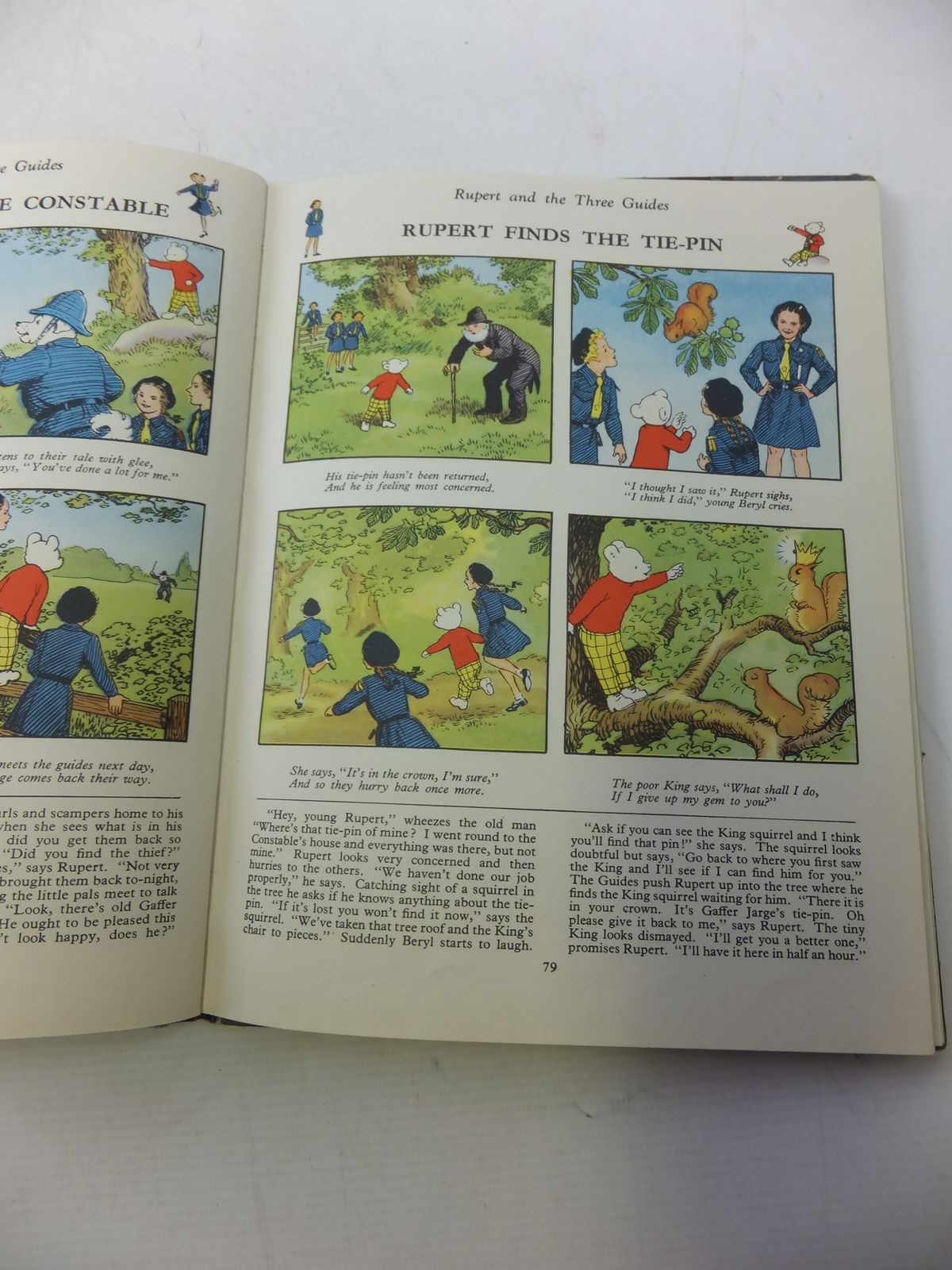 Photo of RUPERT ANNUAL 1950 - ADVENTURES OF RUPERT written by Bestall, Alfred illustrated by Bestall, Alfred published by Daily Express (STOCK CODE: 1109456)  for sale by Stella & Rose's Books