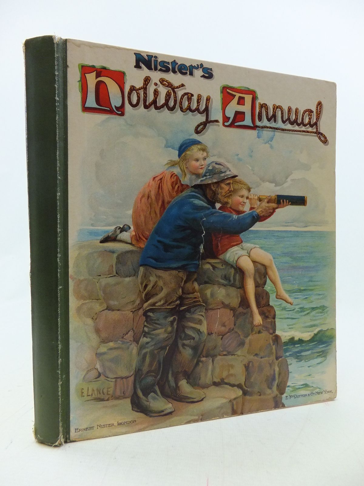 Photo of NISTER'S HOLIDAY ANNUAL FOR 1907 written by Playne, Alfred C. Fenn, George Manville Bingham, Clifton et al, illustrated by Hardy, E. Stuart Cubitt, Edith A. et al., published by Ernest Nister, E.P. Dutton &amp; Co. (STOCK CODE: 1109462)  for sale by Stella & Rose's Books