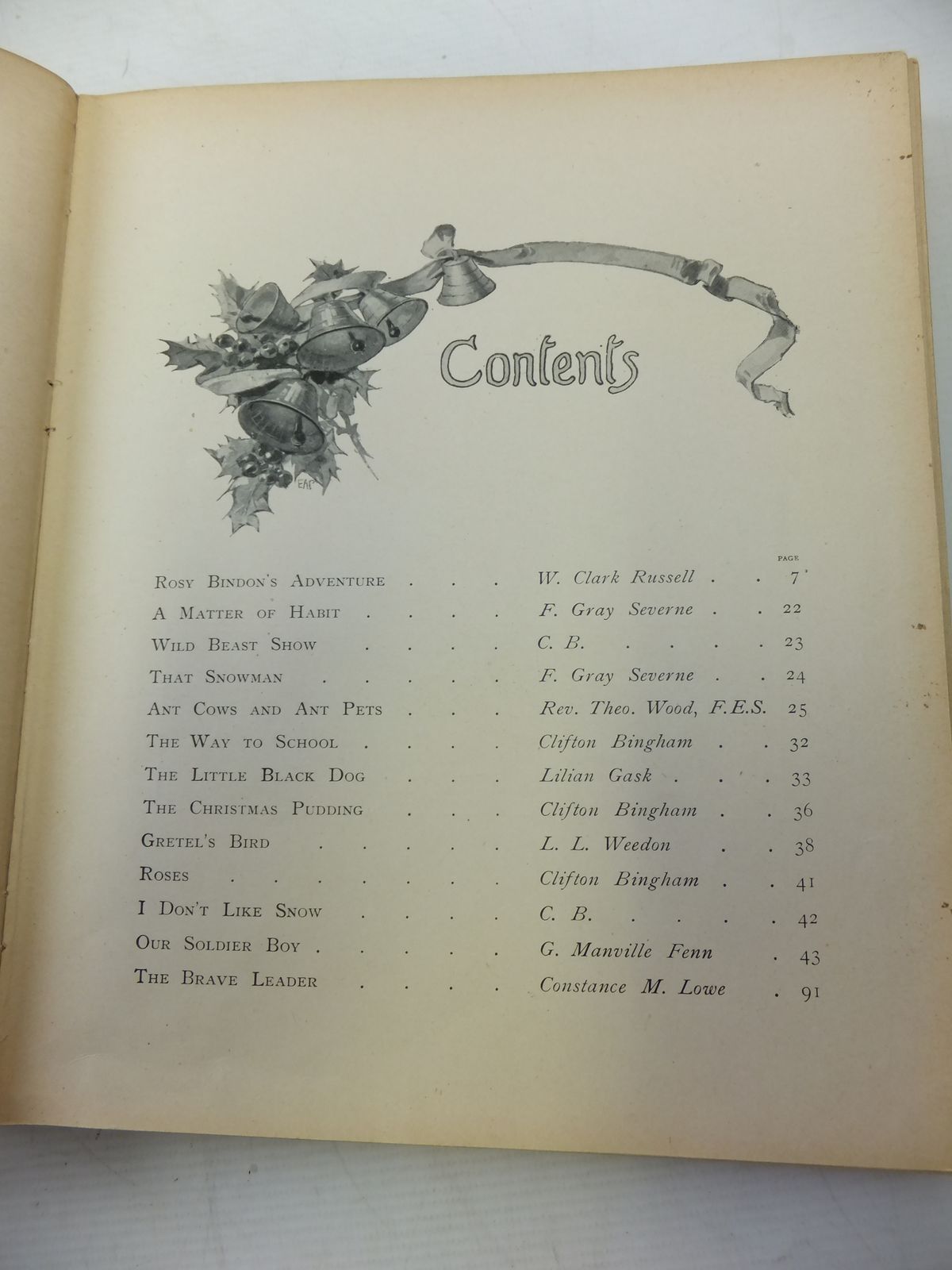 Photo of NISTER'S HOLIDAY ANNUAL FOR 1907 written by Playne, Alfred C.
Fenn, George Manville
Bingham, Clifton
et al, illustrated by Hardy, E. Stuart
Cubitt, Edith A.
et al., published by Ernest Nister, E.P. Dutton & Co. (STOCK CODE: 1109462)  for sale by Stella & Rose's Books