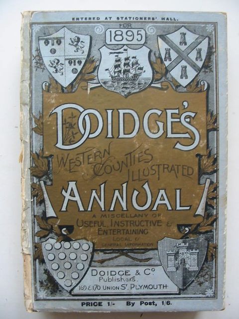Photo of DOIDGE'S WESTERN COUNTIES ILLUSTRATED ANNUAL 1895- Stock Number: 1201032