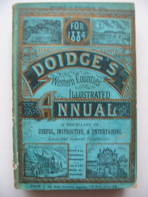 Photo of DOIDGE'S WESTERN COUNTIES ILLUSTRATED ANNUAL 1884- Stock Number: 1201039
