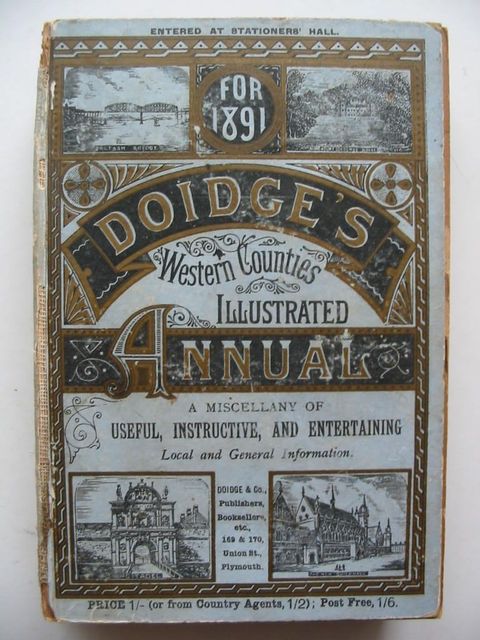 Photo of DOIDGE'S WESTERN COUNTIES ILLUSTRATED ANNUAL 1891- Stock Number: 1201041