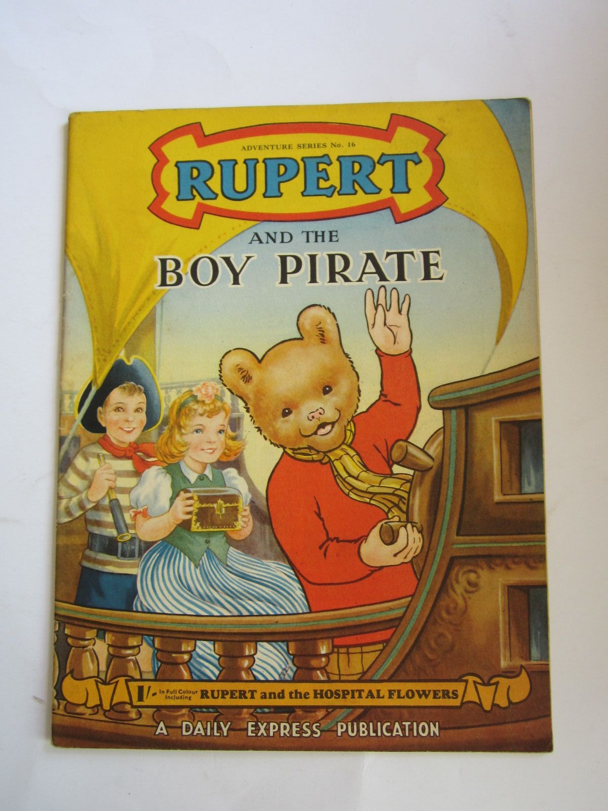 Photo of RUPERT ADVENTURE SERIES No. 16 - RUPERT AND THE BOY PIRATE written by Bestall, Alfred published by Daily Express (STOCK CODE: 1206518)  for sale by Stella & Rose's Books