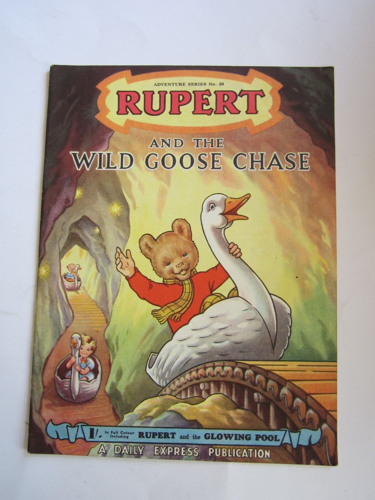 Photo of RUPERT ADVENTURE SERIES No. 20 - RUPERT AND THE WILD GOOSE CHASE written by Bestall, Alfred illustrated by Bestall, Alfred published by Daily Express (STOCK CODE: 1206520)  for sale by Stella & Rose's Books