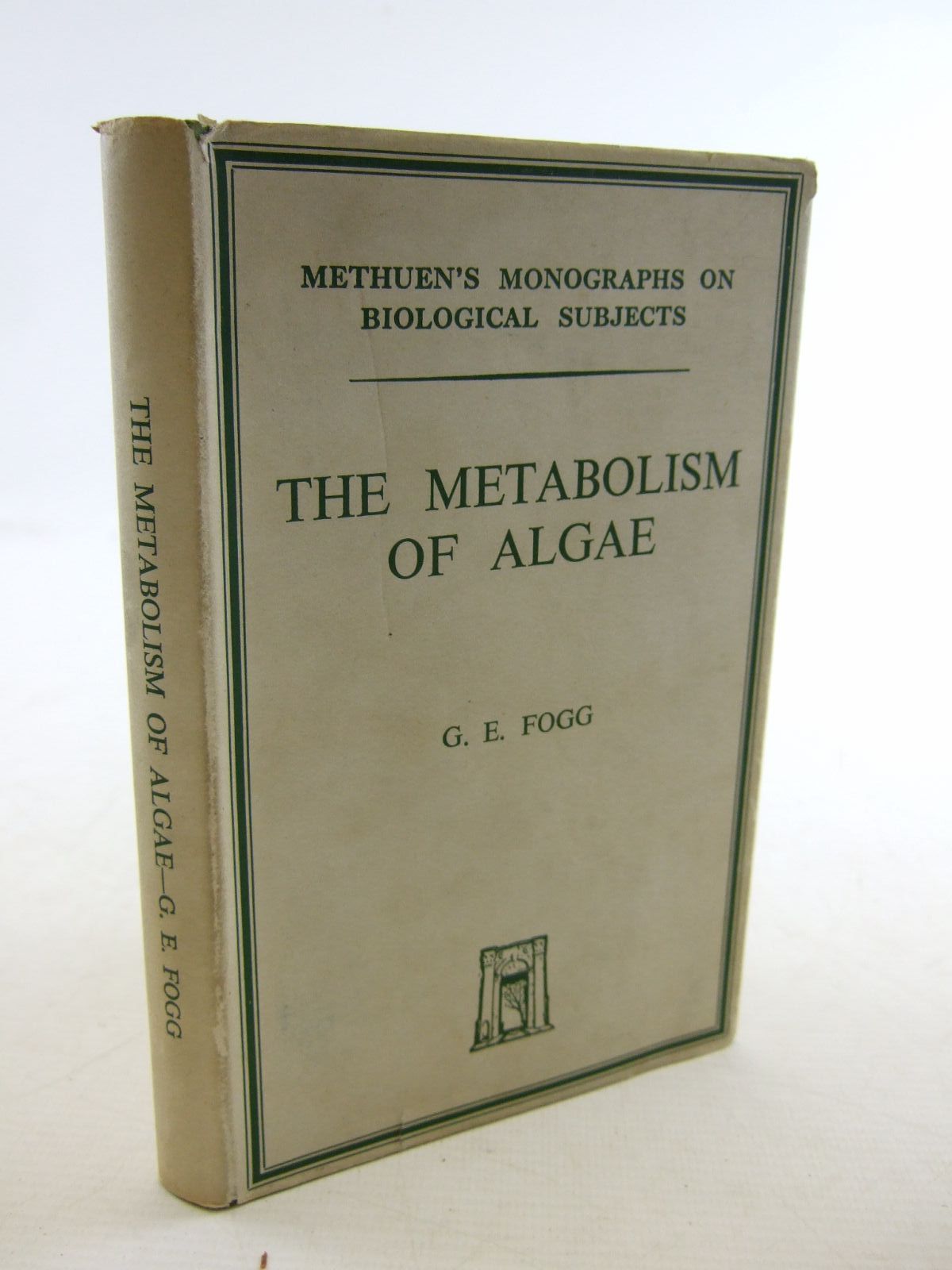 Photo of THE METABOLISM OF ALGAE written by Fogg, G.E. published by Methuen &amp; Co. Ltd. (STOCK CODE: 1206613)  for sale by Stella & Rose's Books
