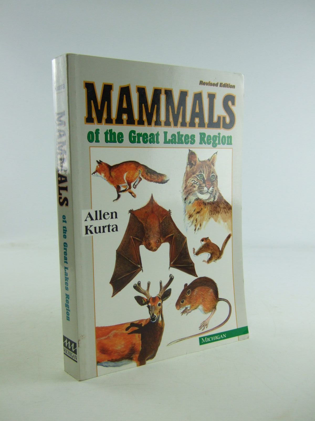 Photo of MAMMALS OF THE GREAT LAKES REGION written by Kurta, Allen illustrated by Schwemmin, Scott A. published by University of Michigan (STOCK CODE: 1207122)  for sale by Stella & Rose's Books