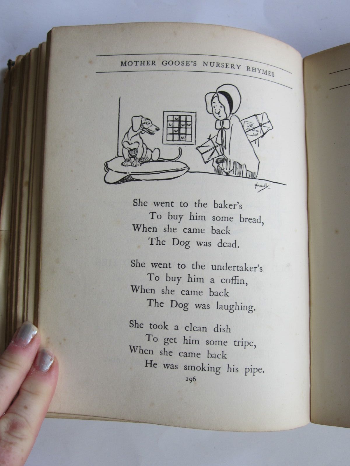 Photo of MOTHER GOOSE'S NURSERY RHYMES written by Jerrold, Walter illustrated by Hassall, John published by Blackie & Son Ltd. (STOCK CODE: 1207358)  for sale by Stella & Rose's Books