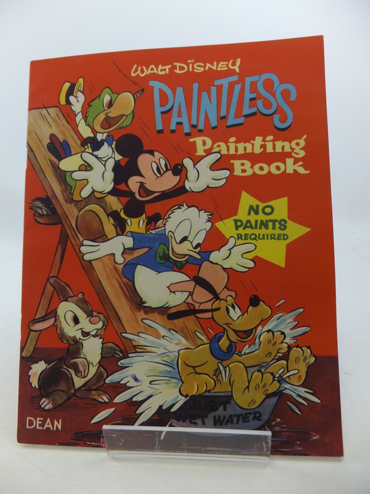 Photo of WALT DISNEY PAINTLESS PAINTING BOOK written by Disney, Walt illustrated by Disney, Walt published by Dean &amp; Son Ltd. (STOCK CODE: 1207809)  for sale by Stella & Rose's Books