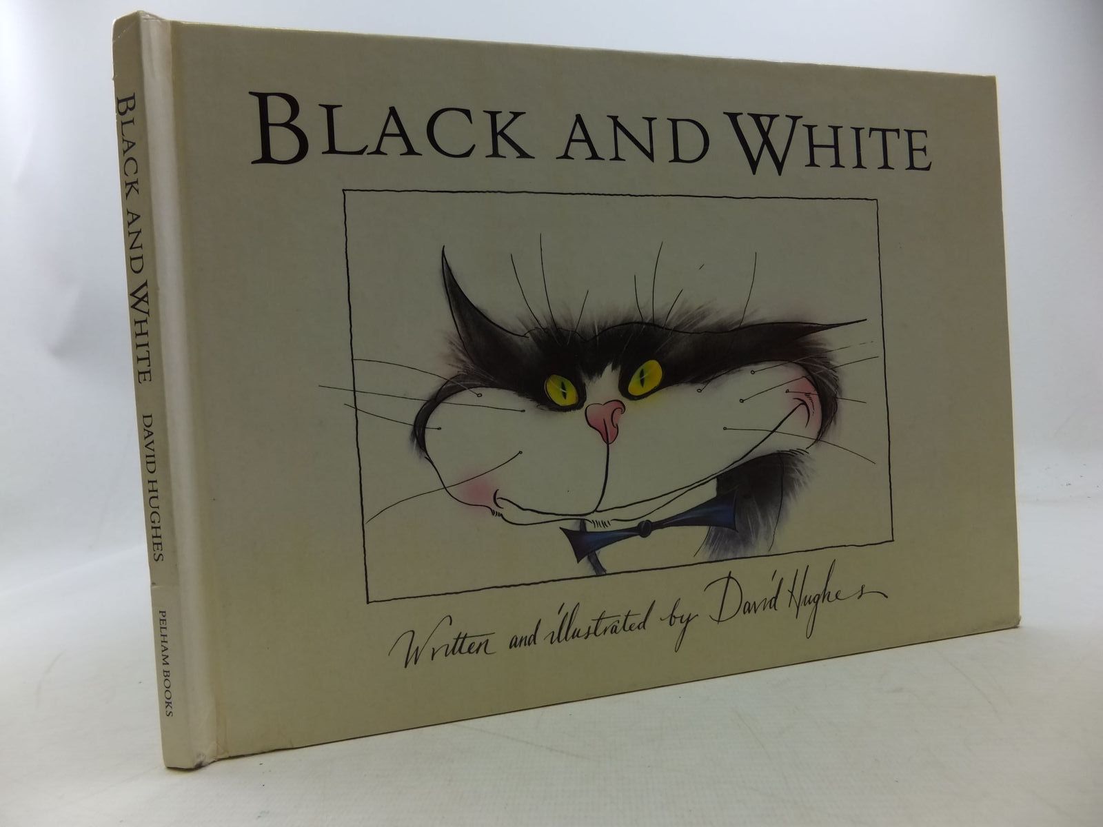 Photo of BLACK AND WHITE written by Hughes, David illustrated by Hughes, David published by Pelham Books (STOCK CODE: 1207918)  for sale by Stella & Rose's Books