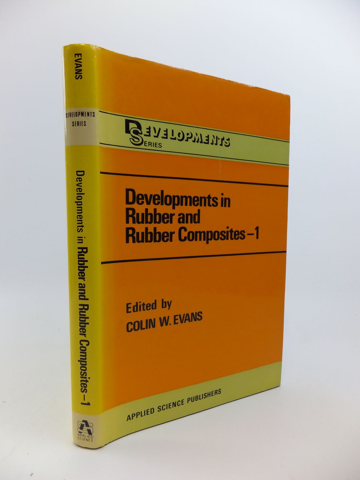 Photo of DEVELOPMENTS IN RUBBER AND RUBBER COMPOSITES 1 written by Evans, Colin W. published by Applied Science Publishers Ltd. (STOCK CODE: 1208247)  for sale by Stella & Rose's Books
