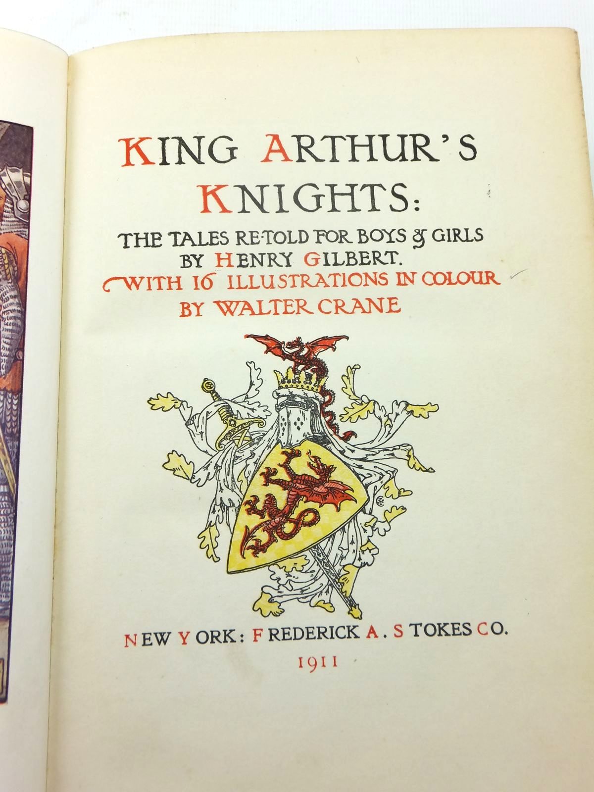 Stella & Rose's Books : KING ARTHUR'S KNIGHTS Written By Henry Gilbert ...