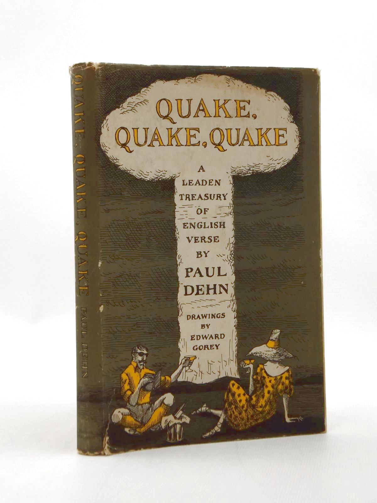 Photo of QUAKE, QUAKE, QUAKE written by Gorey, Edward Dehn, Paul illustrated by Gorey, Edward published by Hamish Hamilton (STOCK CODE: 1208712)  for sale by Stella & Rose's Books