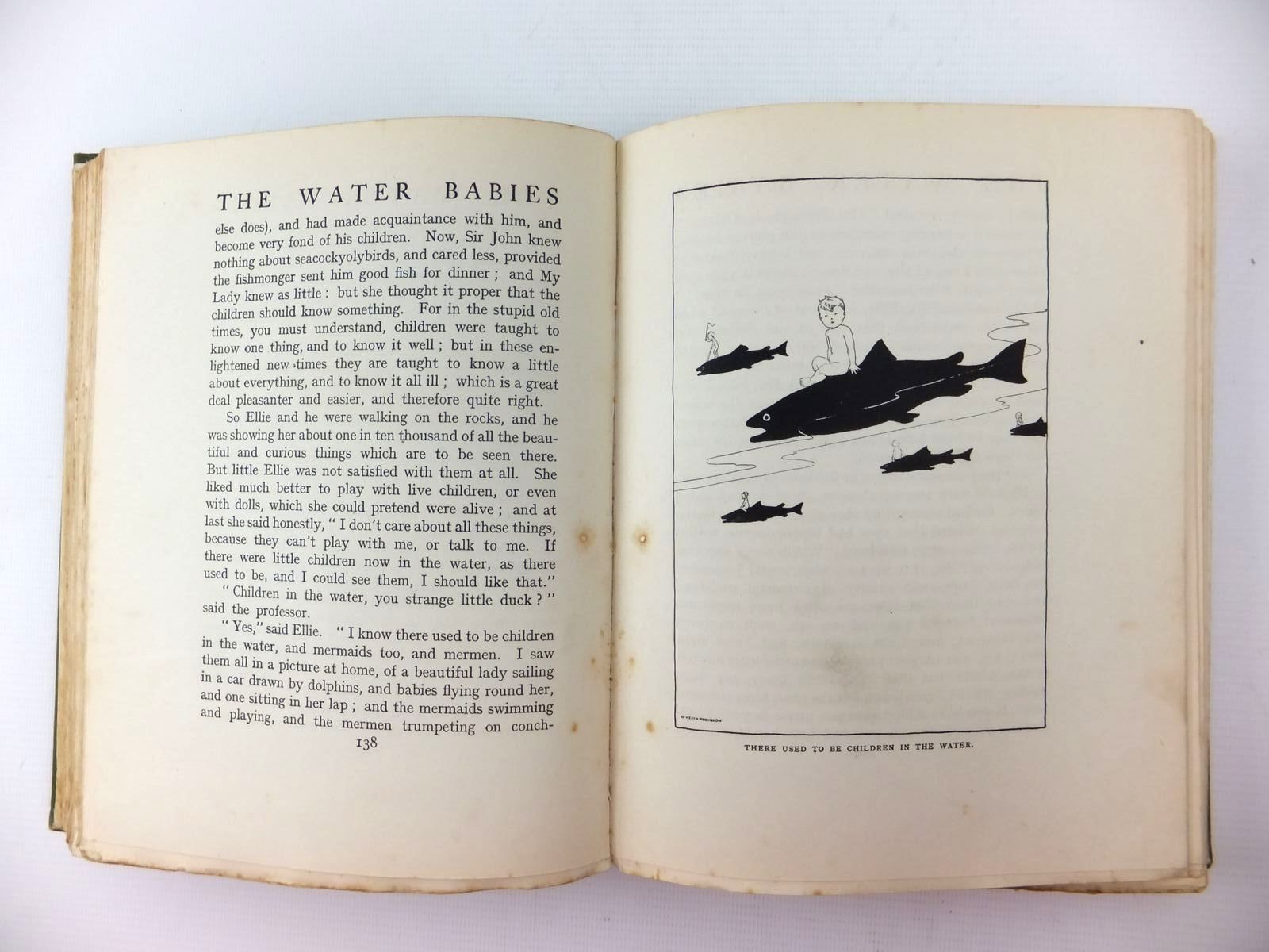 Photo of THE WATER-BABIES written by Kingsley, Charles illustrated by Robinson, W. Heath published by Constable & Co. Ltd. (STOCK CODE: 1208804)  for sale by Stella & Rose's Books