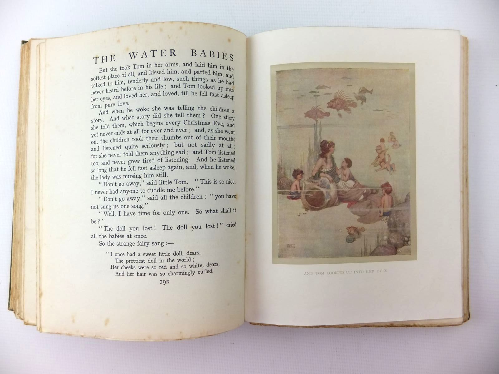 Photo of THE WATER-BABIES written by Kingsley, Charles illustrated by Robinson, W. Heath published by Constable & Co. Ltd. (STOCK CODE: 1208804)  for sale by Stella & Rose's Books