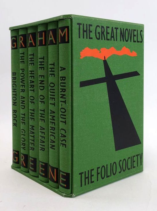Photo of THE GREAT NOVELS (6 VOLUMES) written by Greene, Graham Sherry, Norman illustrated by Grandfield, Geoff published by Folio Society (STOCK CODE: 1208973)  for sale by Stella & Rose's Books