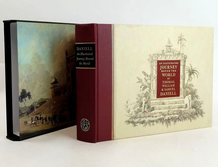 Photo of AN ILLUSTRATED JOURNEY ROUND THE WORLD written by Daniell, Thomas Daniell, Samuel Daniell, William Prior, Katherine illustrated by Daniell, Samuel Daniell, Thomas Daniell, William published by Folio Society (STOCK CODE: 1208993)  for sale by Stella & Rose's Books