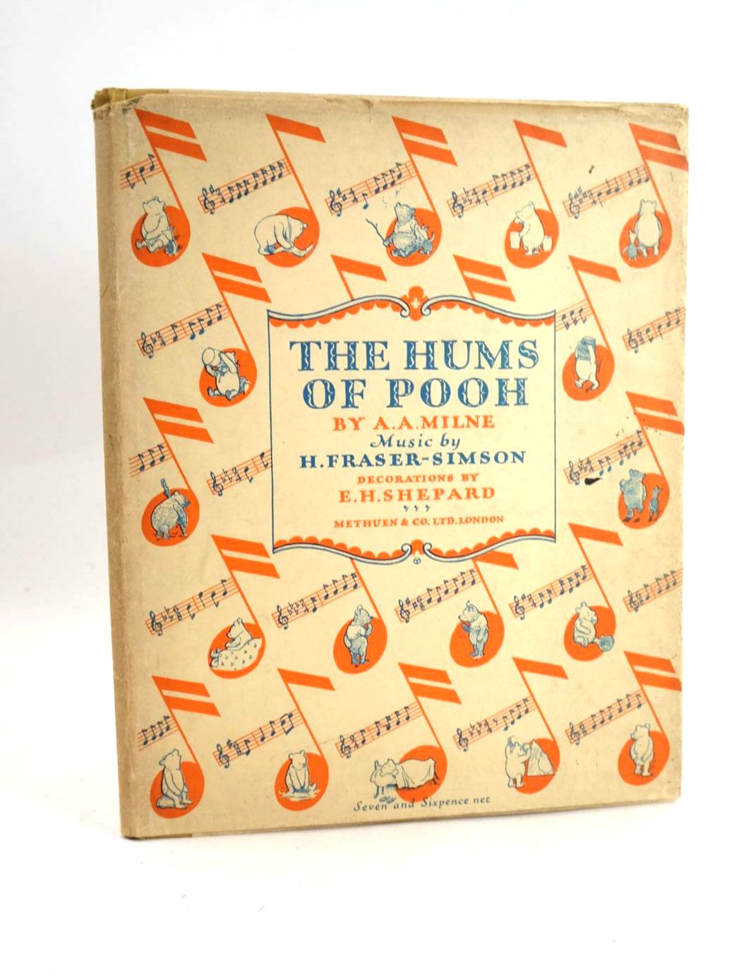 Photo of THE HUMS OF POOH written by Milne, A.A. Fraser-Simson, H. illustrated by Shepard, E.H. published by Methuen &amp; Co. Ltd. (STOCK CODE: 1209005)  for sale by Stella & Rose's Books